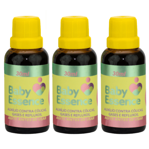 Baby Essence 30ml – Alívio das Cólicas, Gases, Refluxo e Disquesia