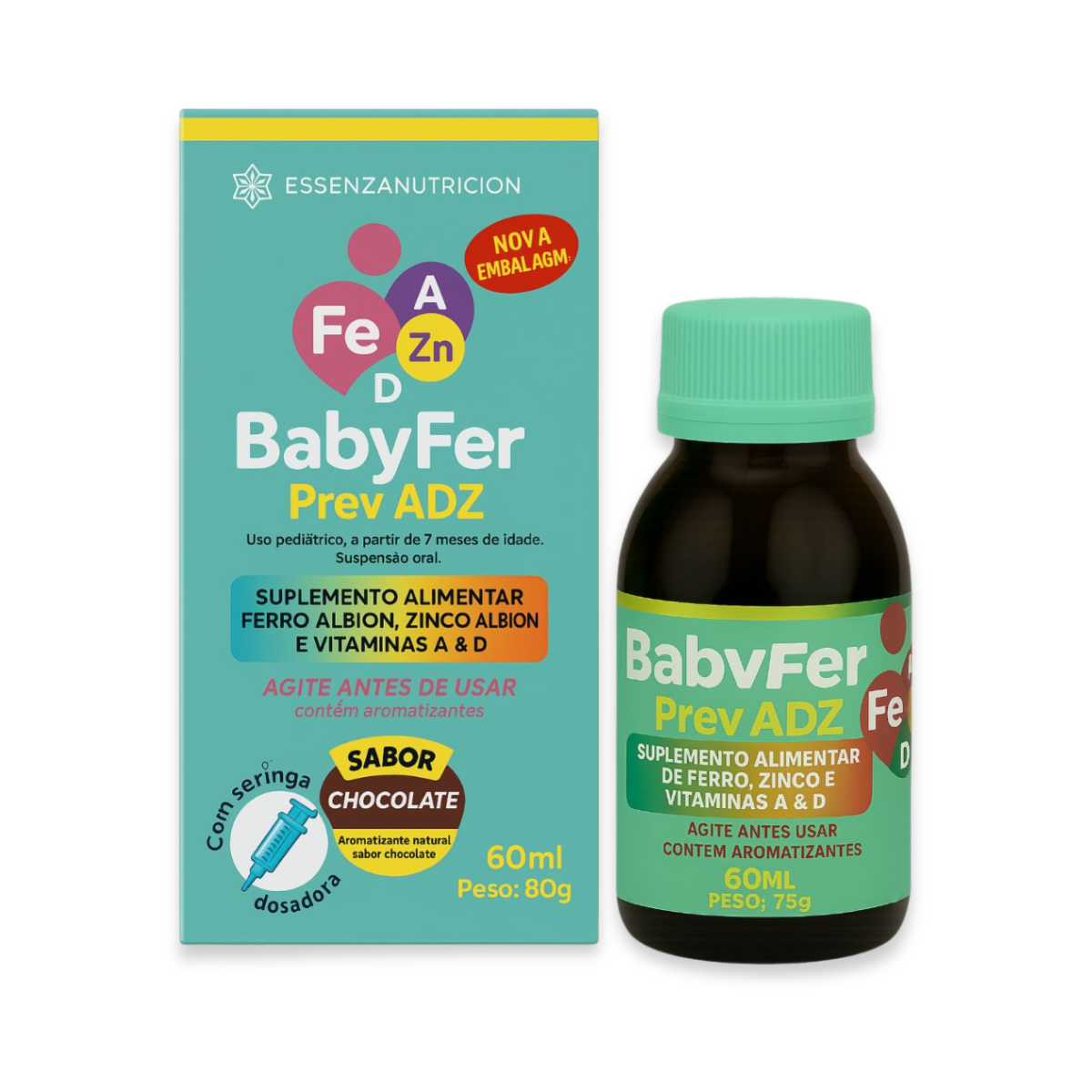 KIT CRESCER FORTE - Baby D + Baby Fer