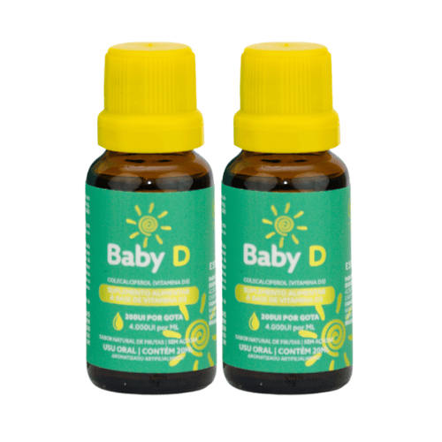 Baby D 20ml - Suplemento alimentar à base de Vitamina D3