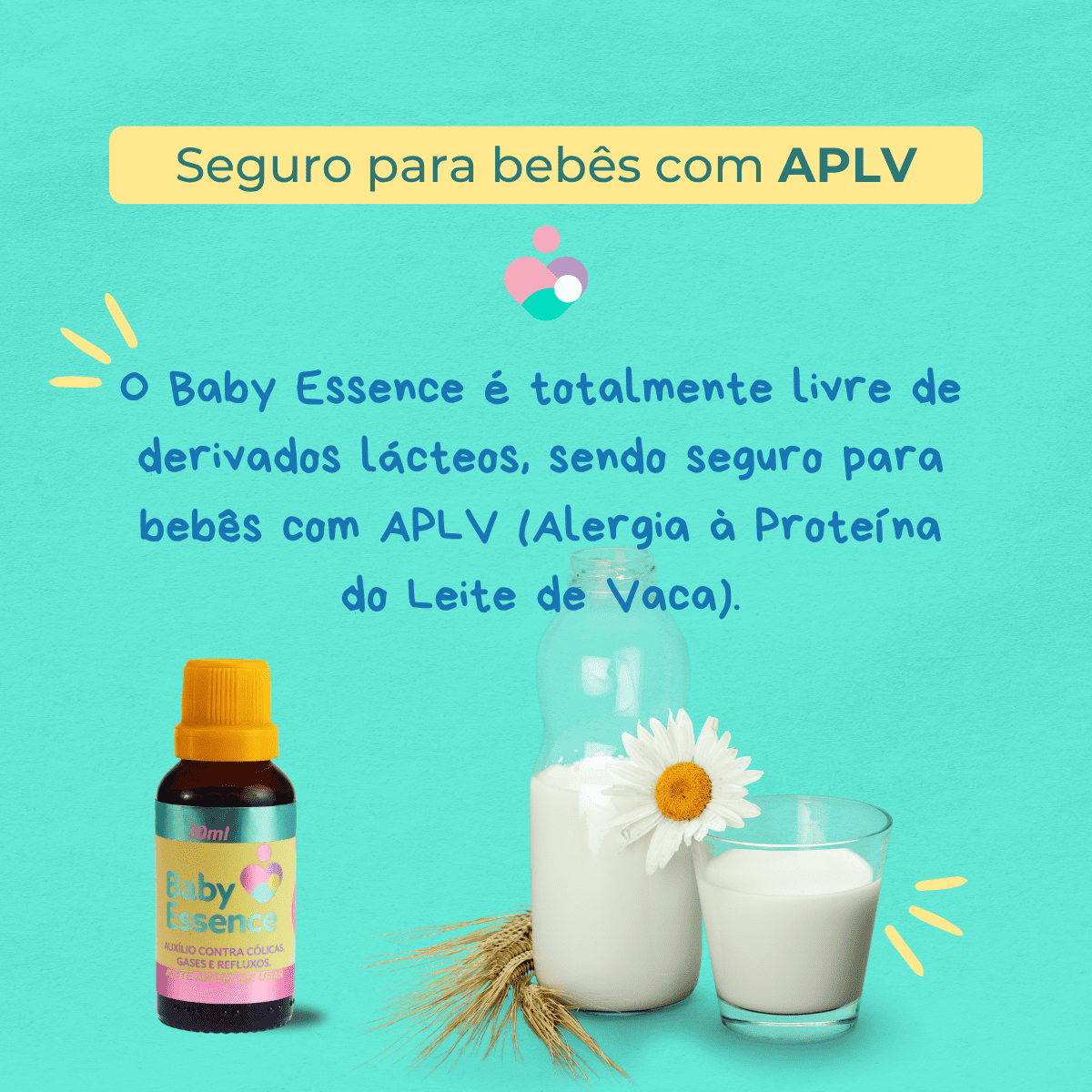 Baby Essence 30ml – Alívio das Cólicas, Gases, Refluxo e Disquesia
