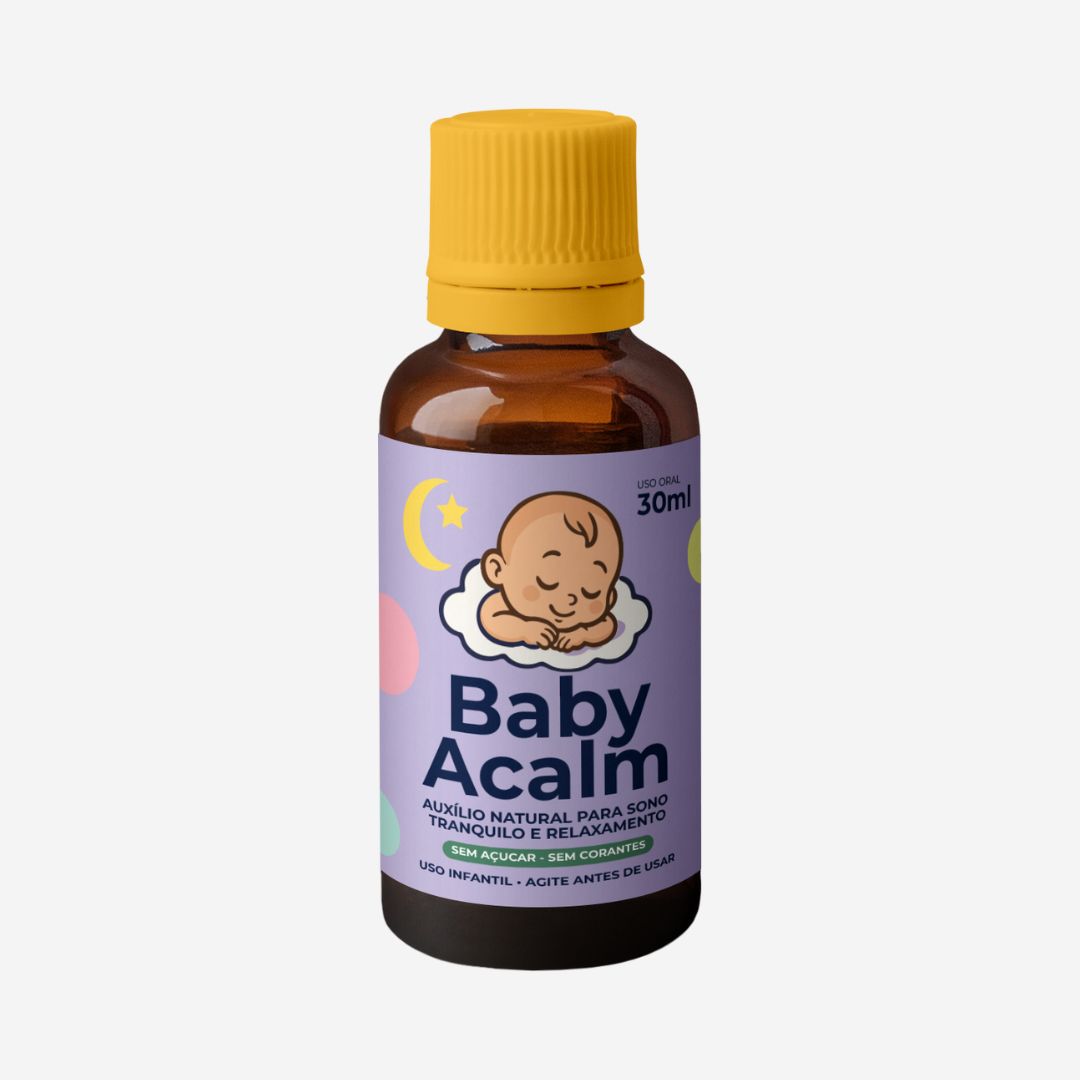 Baby Acalm 30ml - Auxílio Natural para Sono Profundo e Bebê Calmo