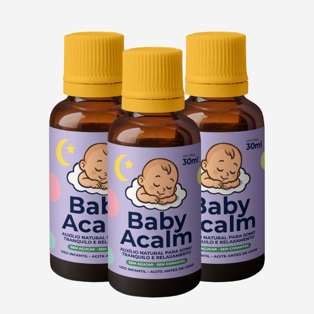 Baby Acalm 30ml - Auxílio Natural para Sono Profundo e Bebê Calmo