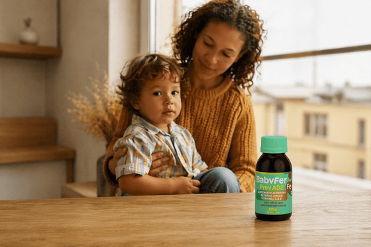 Baby Fer: o suporte essencial para prevenir anemia e fortalecer o desenvolvimento do seu bebê - Linha Baby Essence