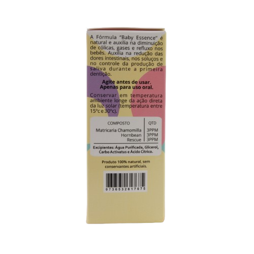 Baby Essence 30ml – Alívio das Cólicas, Gases, Refluxo e Disquesia