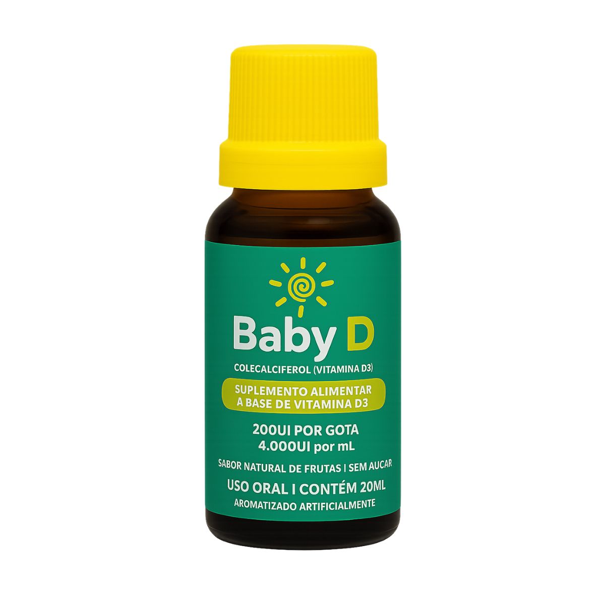 Baby D 20ml - Suplemento alimentar à base de Vitamina D3