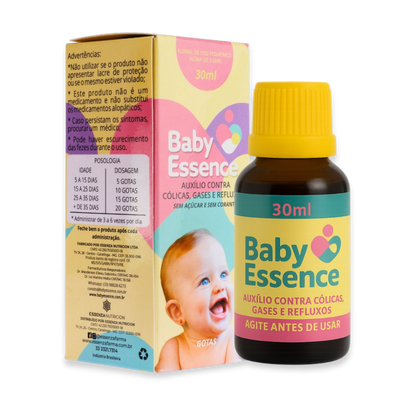 Baby Essence 30ml – Alívio da Cólica, Gases, Refluxo e Disquesia