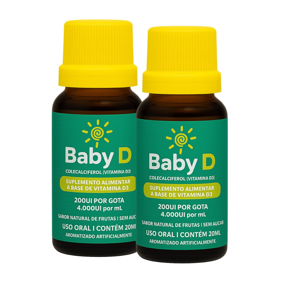 Baby D 20ml - Suplemento alimentar à base de Vitamina D3