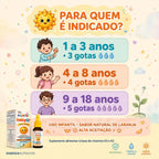Baby DK 20ml - Vitamina D3 2000 UI + K2 120 MCG - Sabor Laranja - Linha Baby Essence