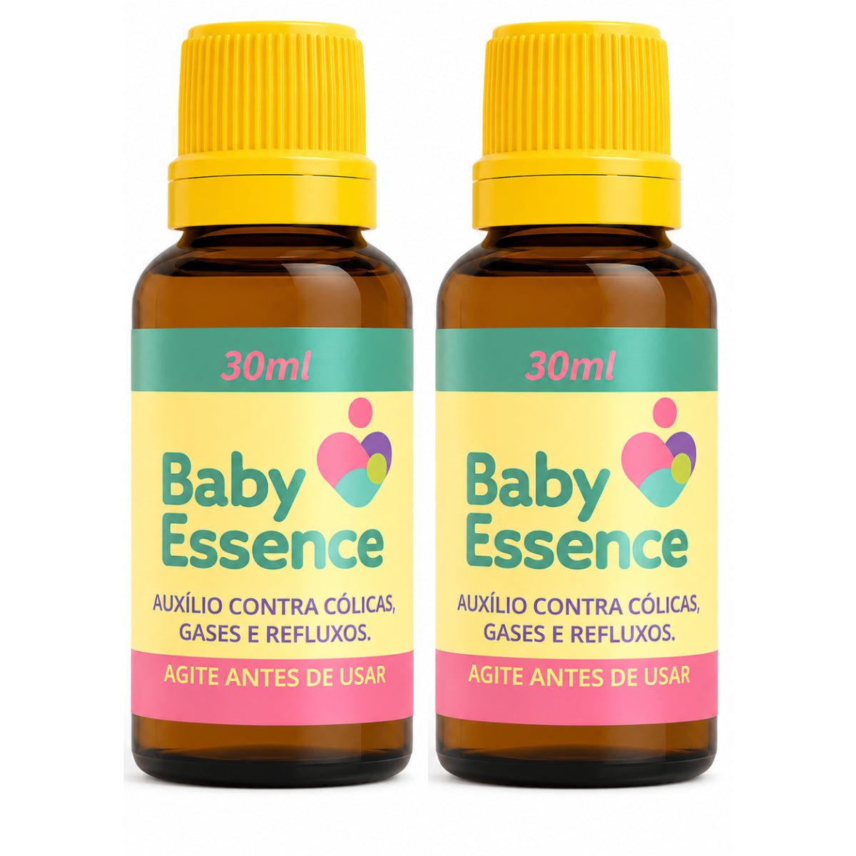 Baby Essence 30ml – Alívio Natural da Cólica, Gases, Refluxo e Disquesia - Linha Baby Essence