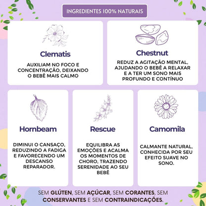 Baby Acalm 30ml - Auxílio Natural para Sono Profundo e Bebê Calmo