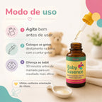Baby Essence 30ml – Alívio Natural da Cólica, Gases, Refluxo e Disquesia - Linha Baby Essence
