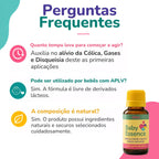 Baby Essence 30ml – Alívio Natural da Cólica, Gases, Refluxo e Disquesia - Linha Baby Essence