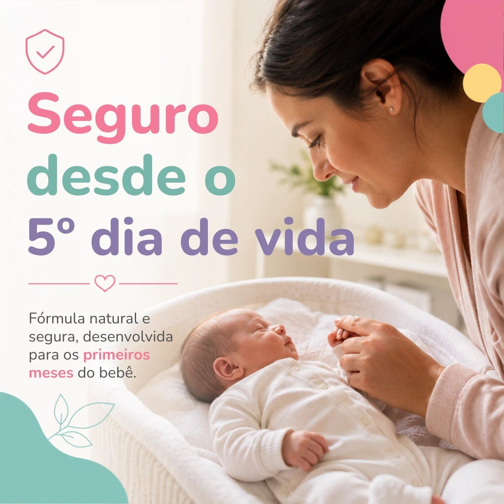 Baby Essence 30ml – Alívio Natural da Cólica, Gases, Refluxo e Disquesia - Linha Baby Essence