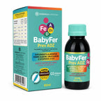 Baby Fer 60ml - Suplemento alimentar de Ferro Albion, Zinco Albion e Vitaminas A e D - Linha Baby Essence