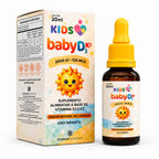 Baby DK 20ml - Vitamina D3 2000 UI + K2 120 MCG - Sabor Laranja - Linha Baby Essence