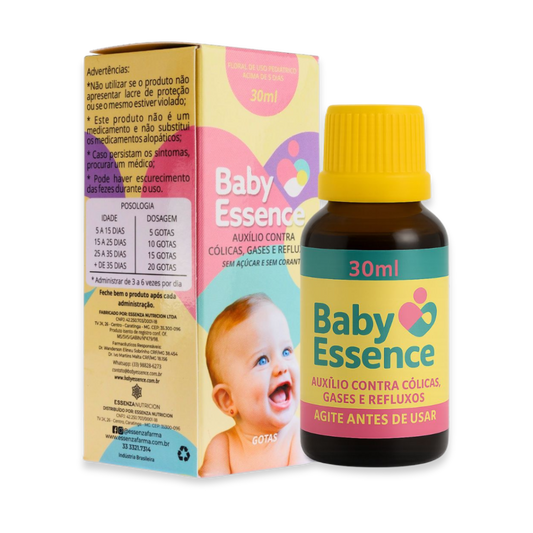SUPER KIT PREMIUM Baby Essence + Baby Acalm + Baby D + Baby Fer - Linha Baby Essence