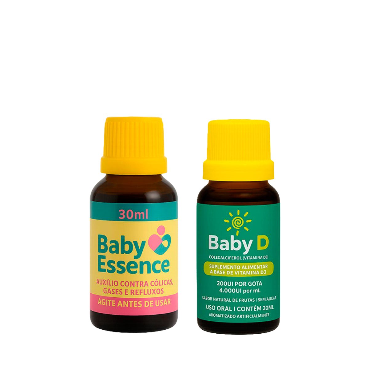 KIT CUIDADO ESSENCIAL Baby Essence + Baby D - Linha Baby Essence