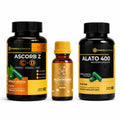 Kit Recuperação Pós-Parto: Tintura de Algodoeiro + Ascorb Z + Alato 400 - Linha Baby Essence