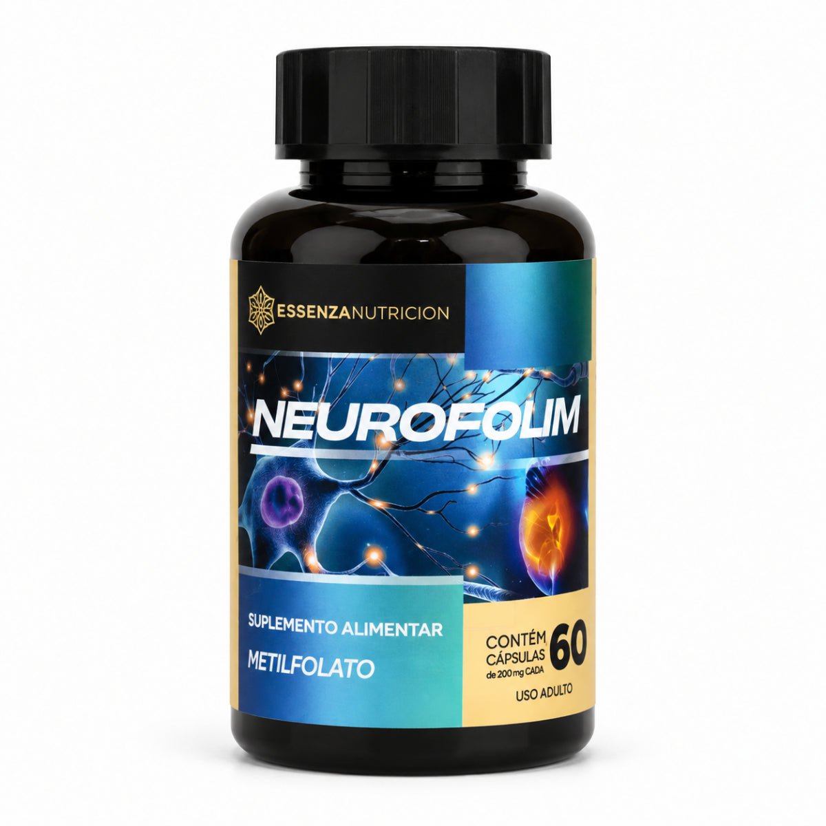 Kit Gestação Premium: Neurofolim + Ascorb Z + DHA+ - Linha Baby Essence