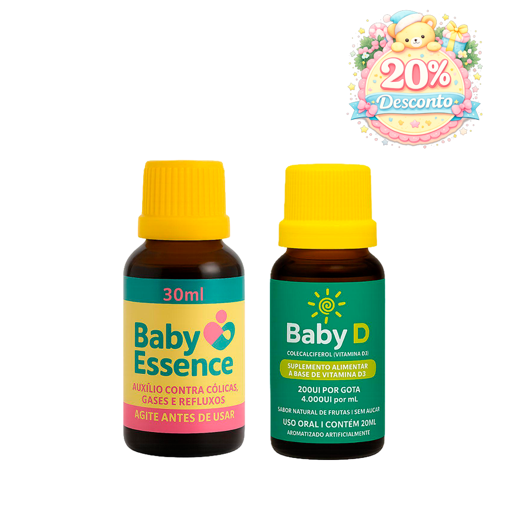 KIT CUIDADO ESSENCIAL  Baby Essence + Baby D