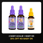 Kit 2 Baby Acalm + Baby DK com 30% OFF no Baby DK